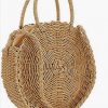 Bolso "Kira" redondo de rafia