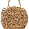Bolso "Kira" redondo de rafia