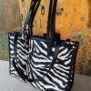 Bolso Animal Print Cebra.